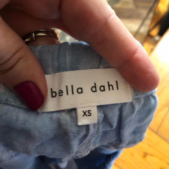 NWT Bella Dahl Linen Tie Dye Frayed Shorts - XS - Picture 8 of 10